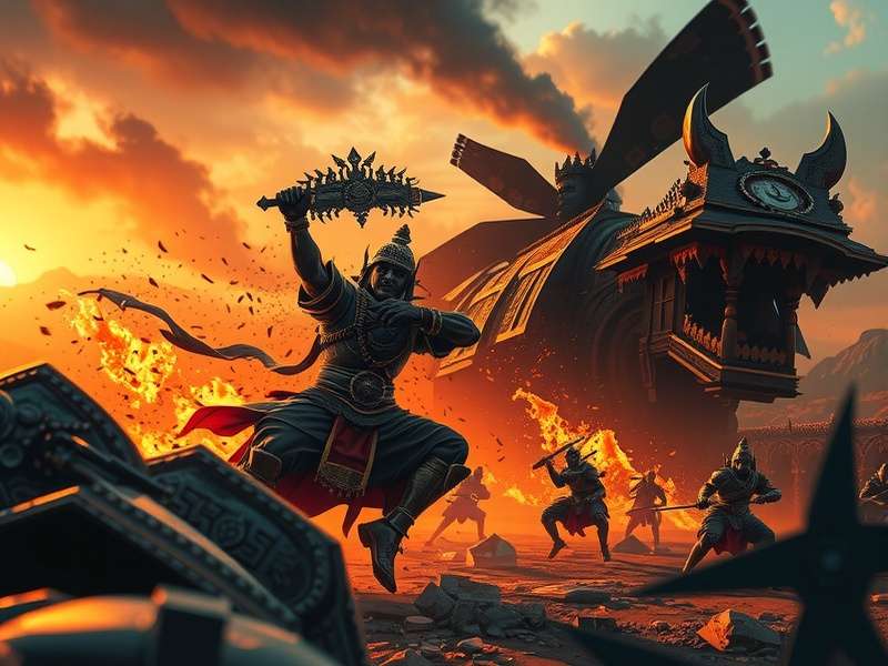 Hoysala Havoc intense battle scene